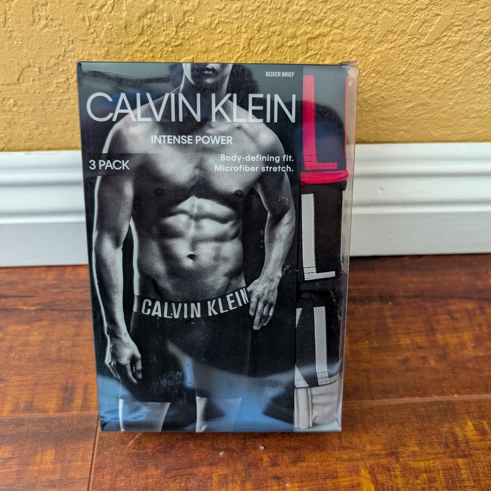Calvin Klein Black Boxer Briefs Ultimate Comfort